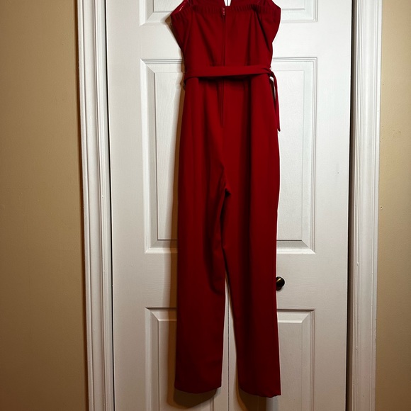 Red jumpsuit - Picture 3 of 3